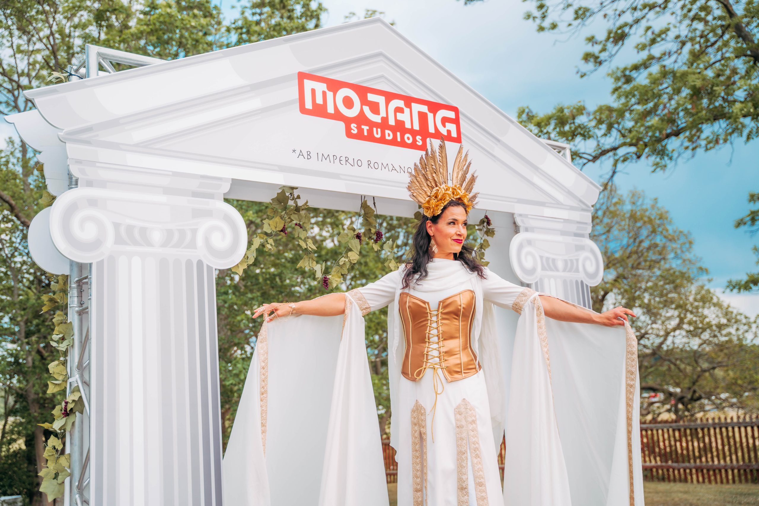 Sommarfest Kungliga Borgen med Mojang Studios