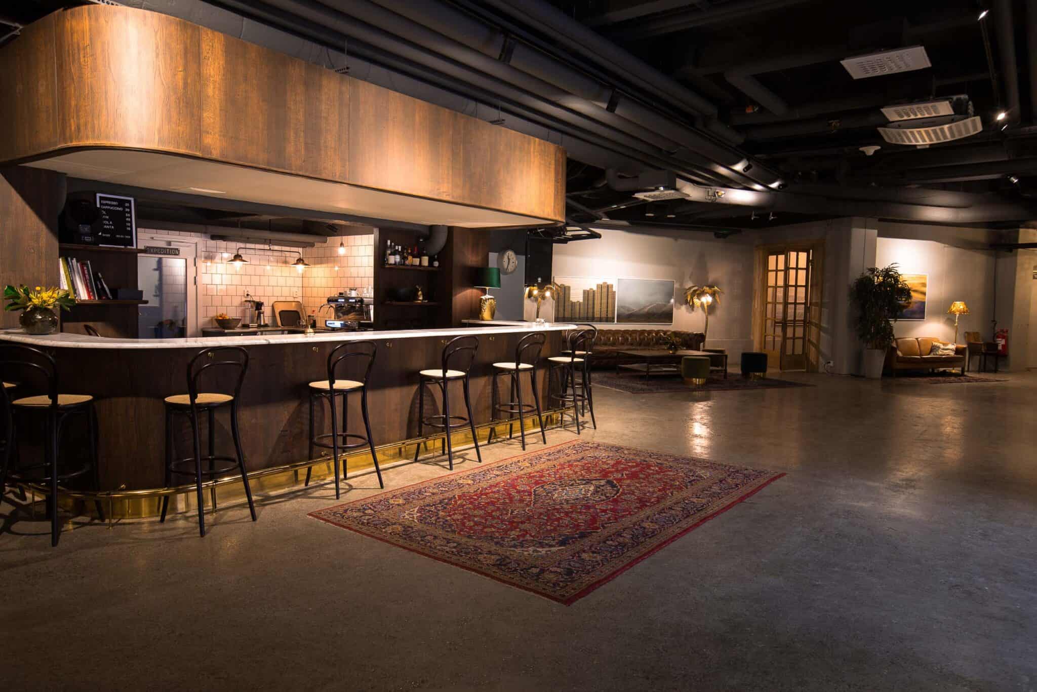 Studio Perra - loungeyta för välkomstmingel